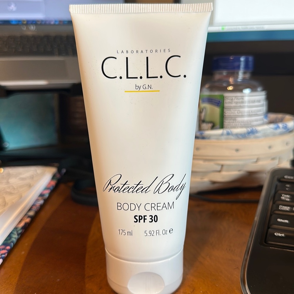 C.L.L.C protected body cream with spf 30 NEW